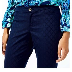 NWT Lily Pulitzer NWT navy pants